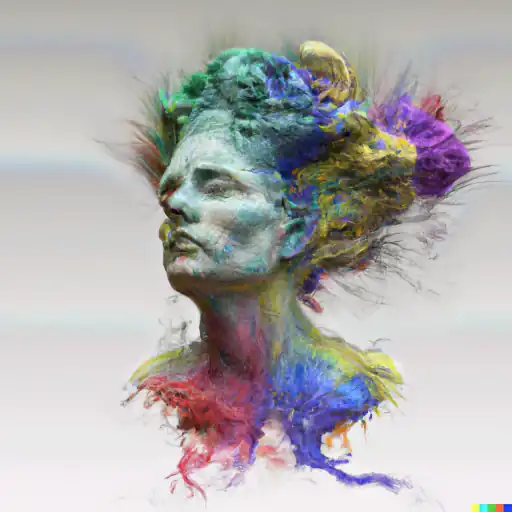 DALL·E 2022 10 25 17.10.59   picture of colorful mud explosions and paint splashes and splitters but as portrait of the bust of venus gigapixel low_res scale 6_00x
